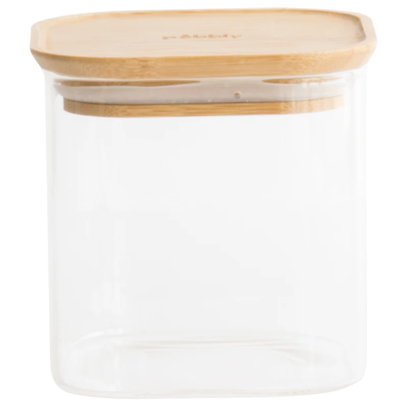 Lasipurkki Kannella Nelikulmainen, 80 cl