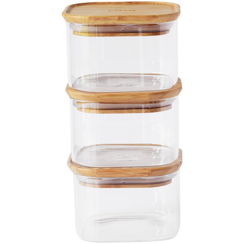Lasipurkit Kannella 3 kpl:n pakkaus, 3x 50 cl