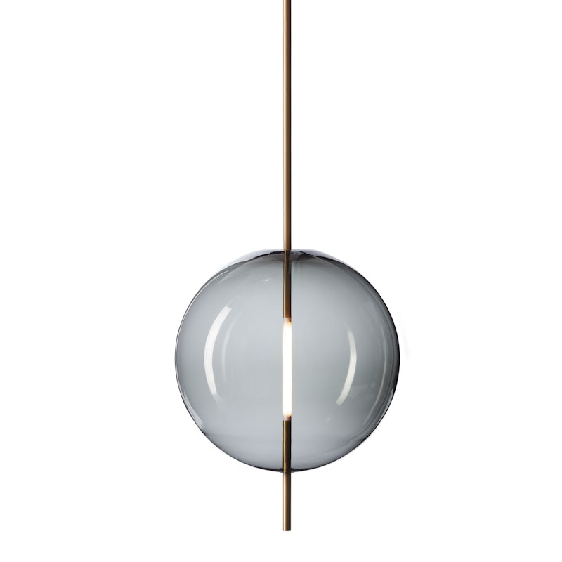 Kandinsky 45 Pendant, Smoked Grey