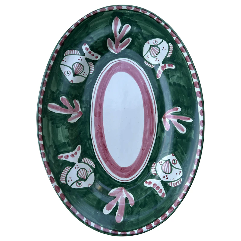 Amalfi Tarjoiluastia 37 cm, Vihreä