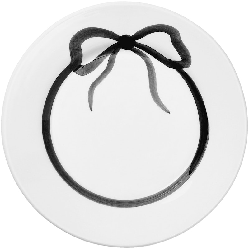 Bow Lautanen 28 cm, Musta