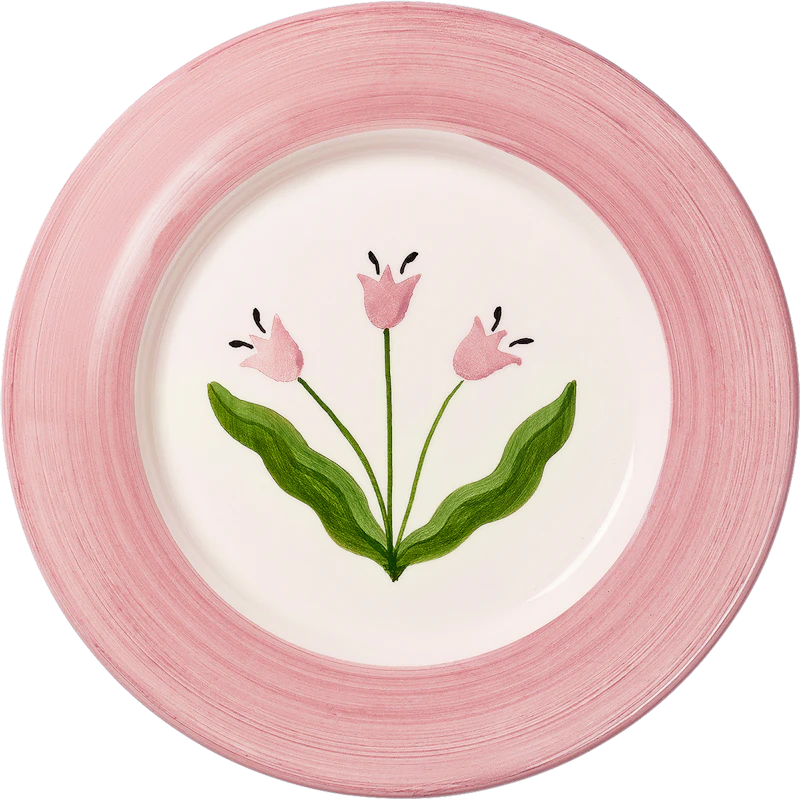Tulip Sivulautanen Madelen Möllard x Pick a Poppy 22 cm, Pinkki