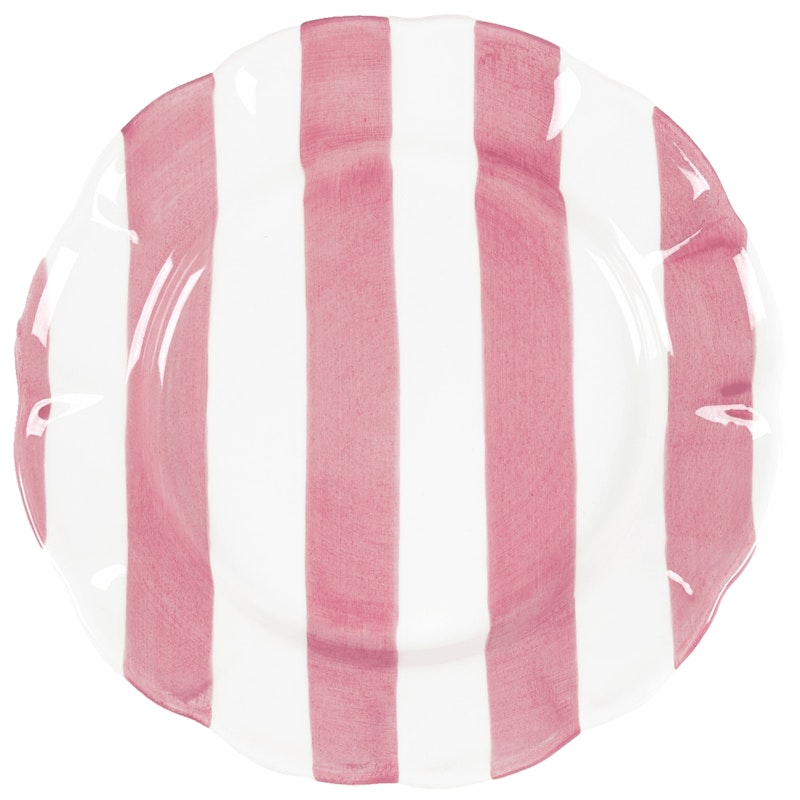 Stripe Sivulautanen 22 cm, Tumman Pinkki