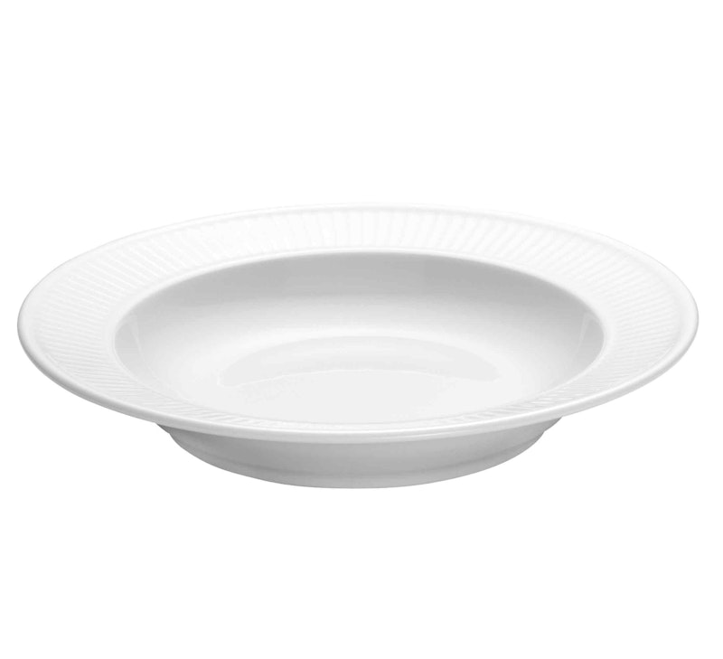 Plissé Deep Plate, 22 cm