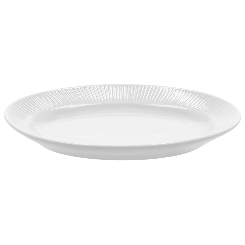 Plissé Tarjoiluastia Valkoinen, 19x28 cm