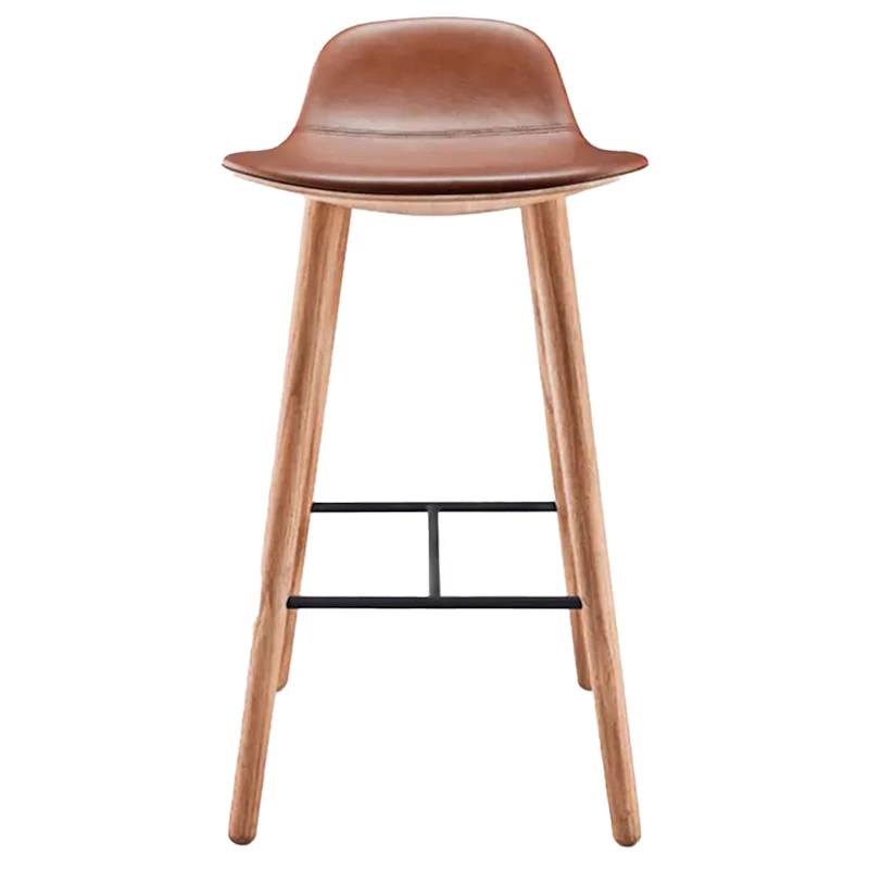 Yuuga Baarijakkara H75 cm, Oak/Konjakinruskea