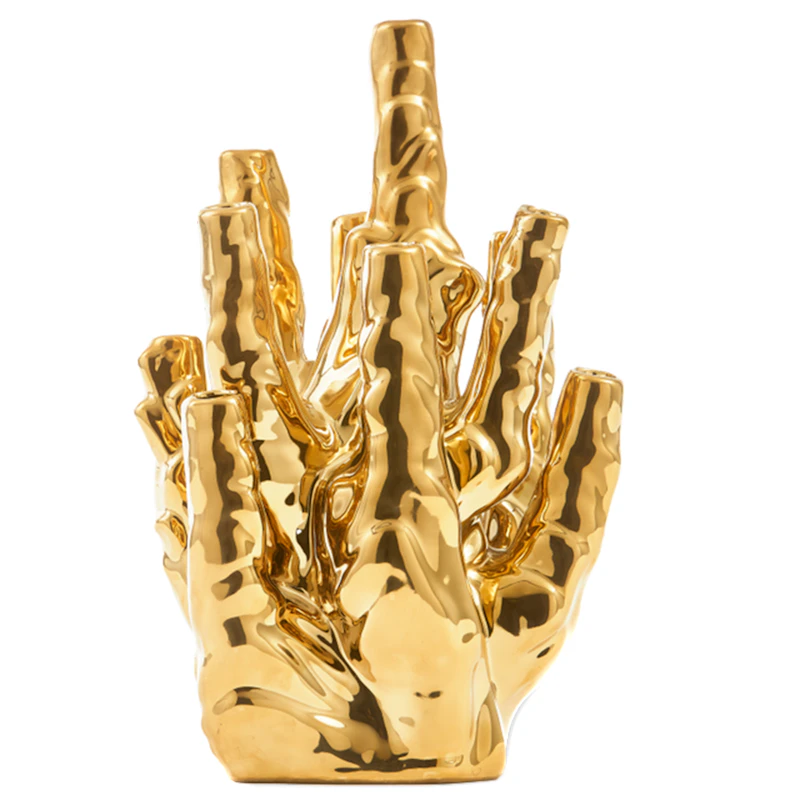 Coral Vaasi Kulta, 10 Tulppaania