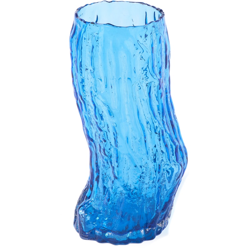 Vase Tree Log Blue M Vaasi Tummansininen, 44 cm