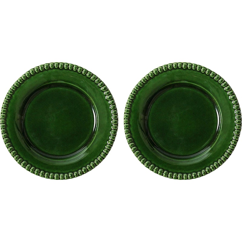 DARIA Lautanen 18 cm 2-pakkaus, Moss