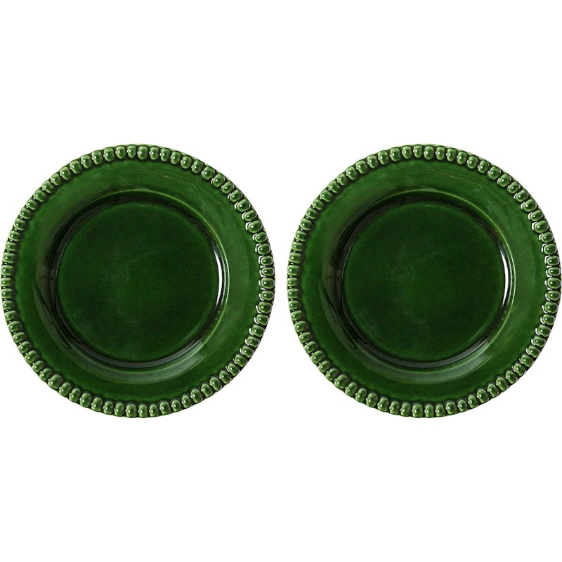 DARIA Lautanen 22 cm 2-pakkaus, Moss