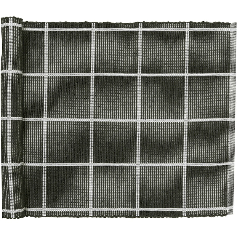 Alexander Kaitaliina 33x120 cm, Tummanharmaa/Beige