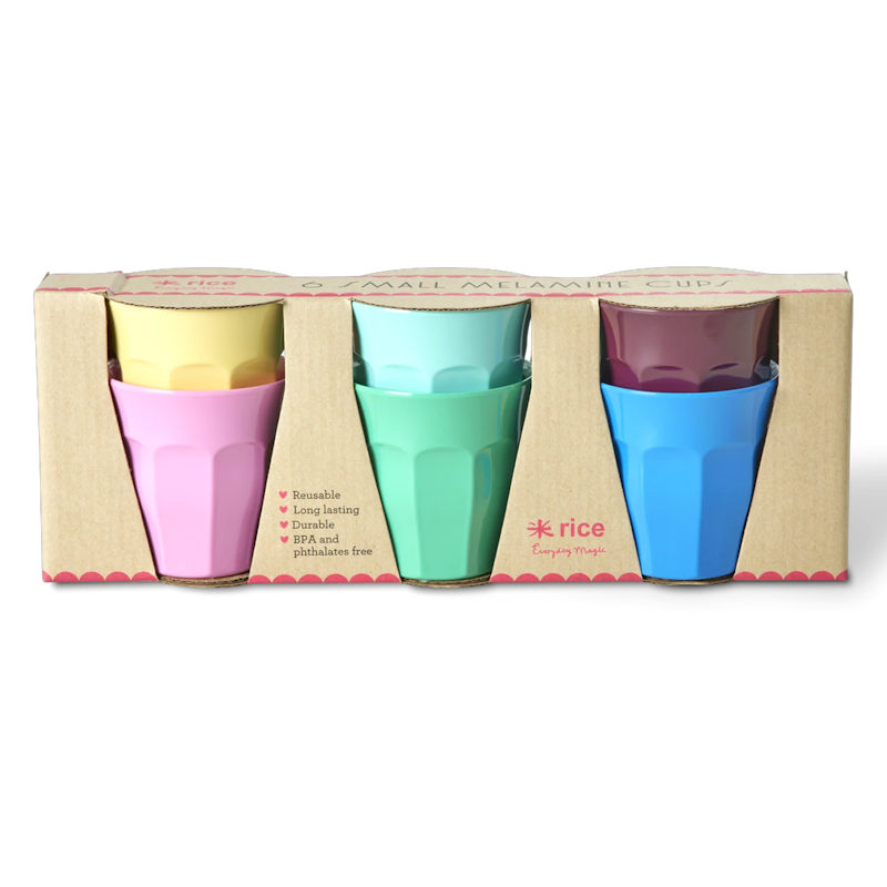 Melamiinikupit 6 kpl:n pakkaus, Show You Colors