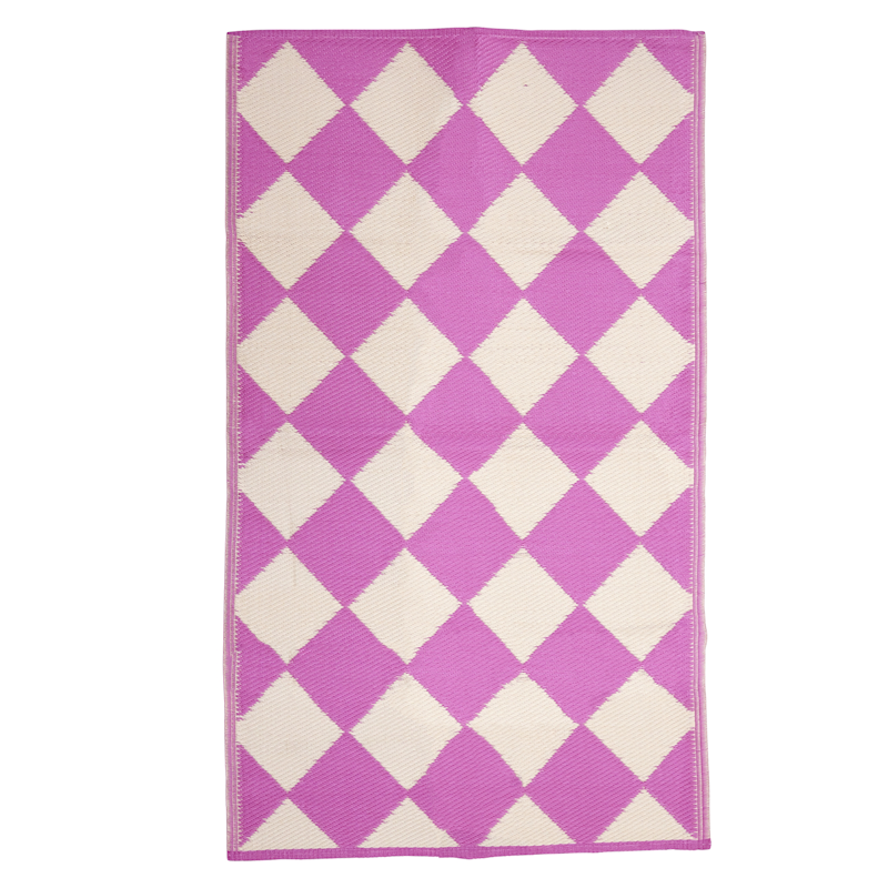 Muovimatto 90x150 cm, Pink Check