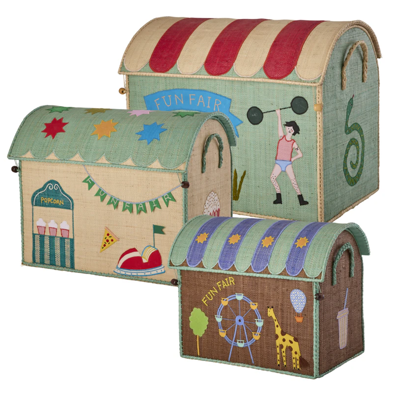 Säilytyskori 3 Kappaletta, Mint Fun Fair