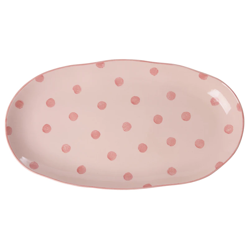 Tarjoiluastia M 30 cm, Pinkki