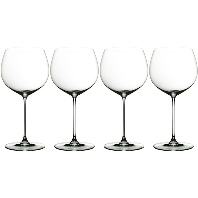 Veritas Oaked Chardonnay Viinilasi 4 kpl:n pakkaus