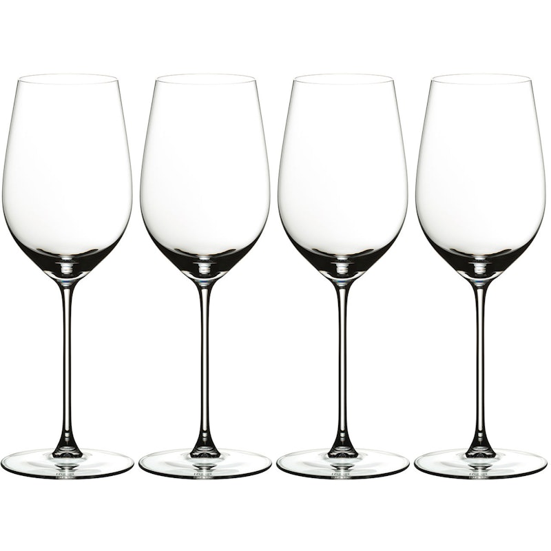 Veritas Riesling/Zinfandel Viinilasi 4 kpl:n pakkaus