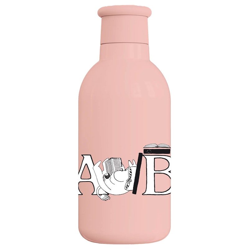 Muumi ABC Termospullo 50 cl, Lohenpunainen