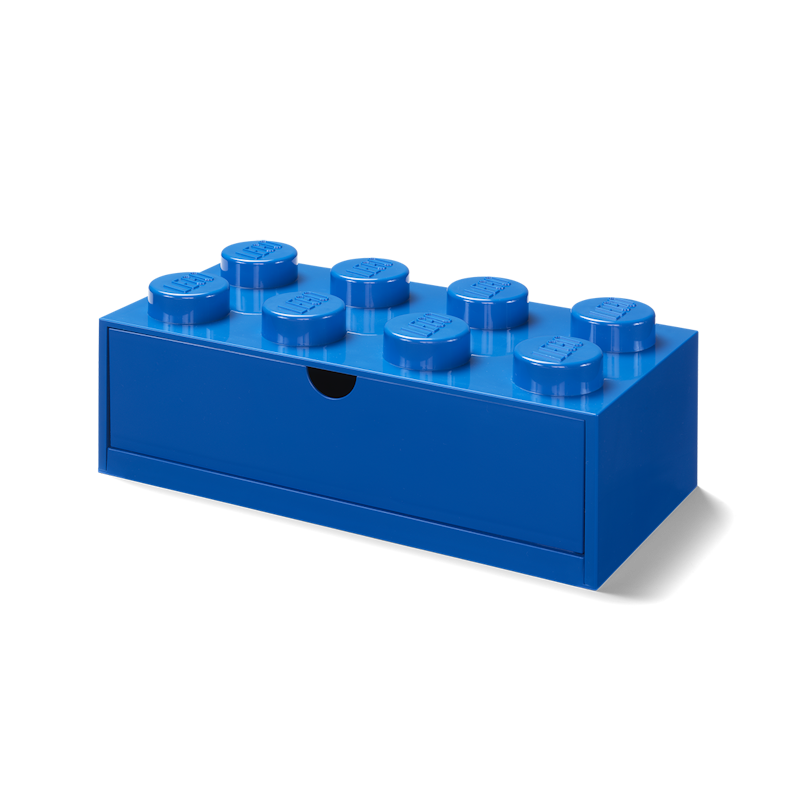 LEGO® Säilytys Laatikolla 8 Nuppia, Sininen