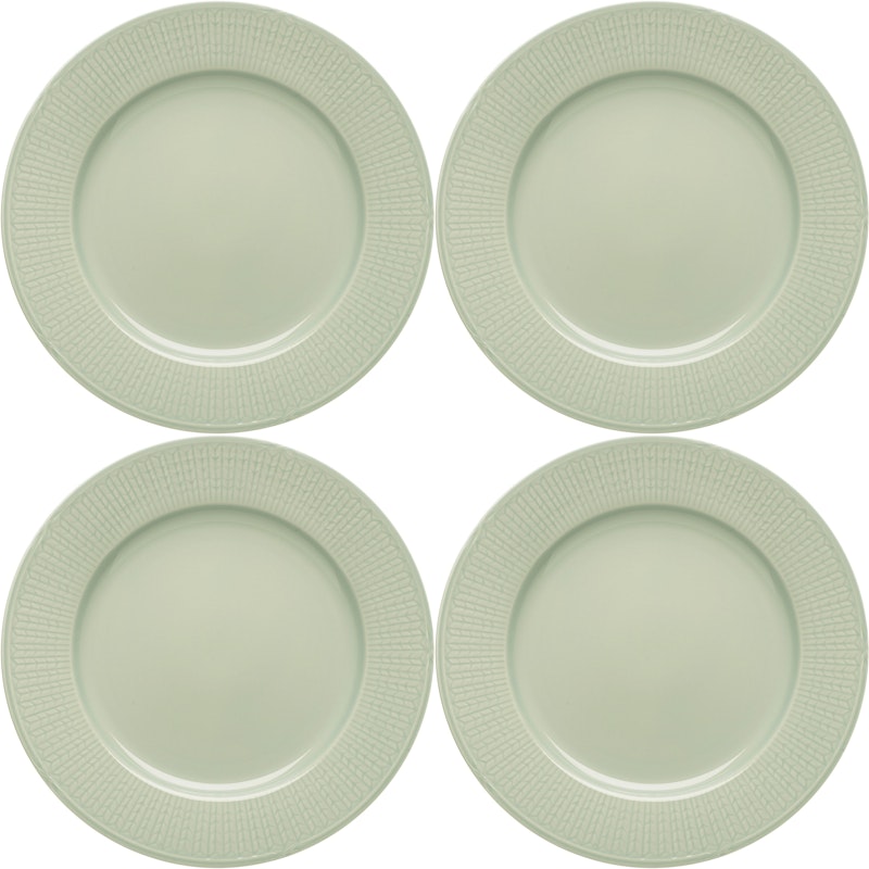 Swedish Grace Lautaset 27 cm 4 kpl:n pakkaus, Meadow