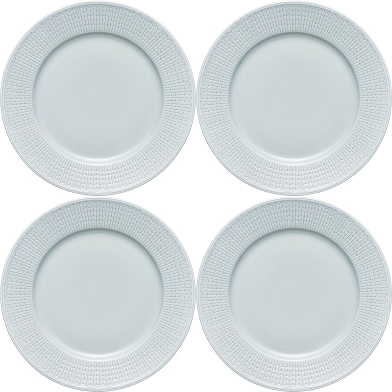 Swedish Grace Lautaset 27 cm 4 kpl:n pakkaus, Jää