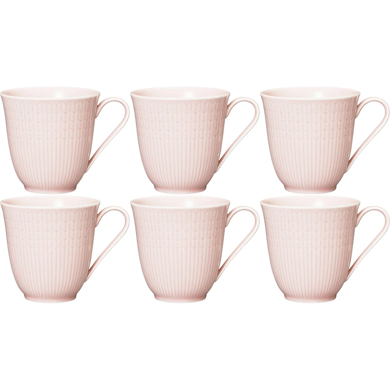 Swedish Grace Muki 30 cl 6 kpl:n pakkaus, Rose (Pink)