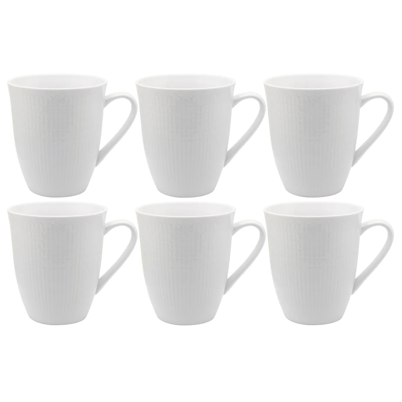 Swedish Grace Muki 50 cl 6 kpl:n pakkaus, Lumenvalkoinen