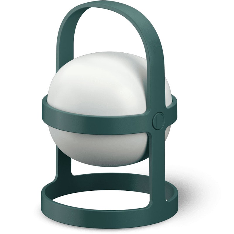 Soft Spot Solar Circular Valaisin Kannettava 18,5 cm, Metsänvihreä