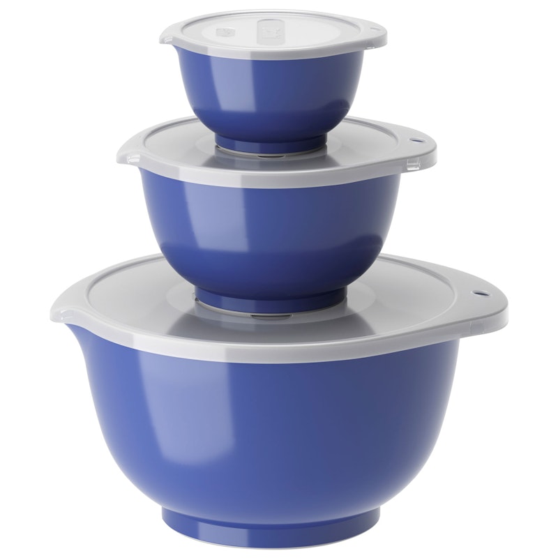Margrethe Kulhot 0,25 & 0,75 & 3 L, Electric Blue