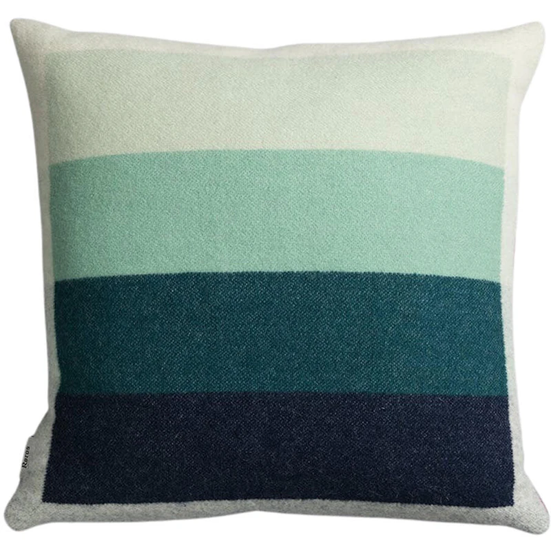 Åsmund Bold Tyyny 50x50 cm, Turkoosi / Punainen