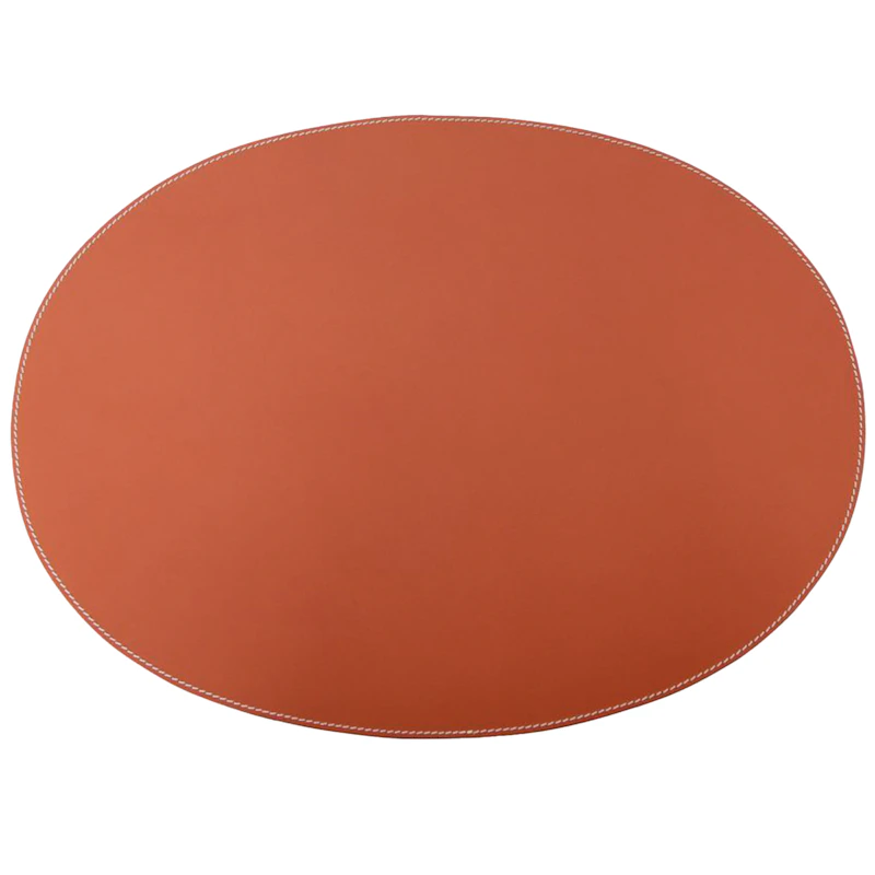 Pöytätabletti Oval 35x48cm, Cognac
