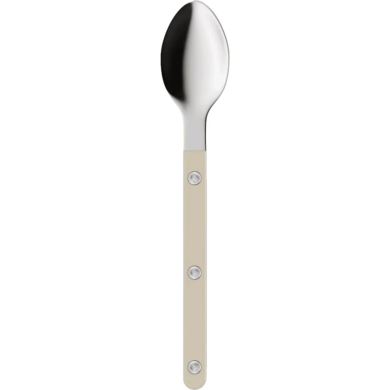 Bistrot Solid Espresso Spoon, Light Khaki