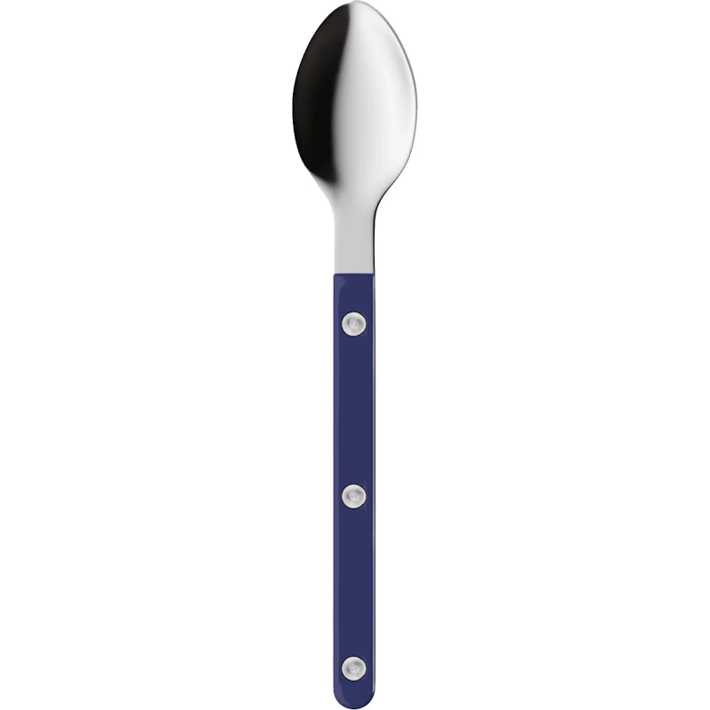 Bistrot Solid Espresso Spoon, Navy Blue