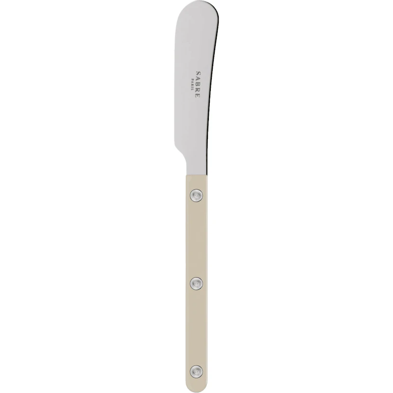 Bistrot Solid Butter Spreader, Light Khaki