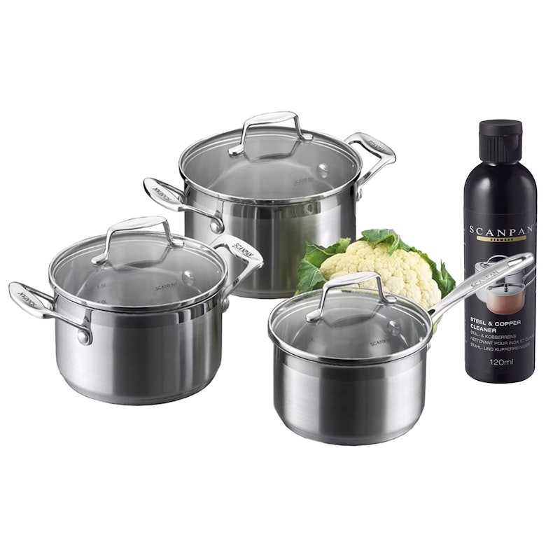 Pot Set with Cleanser