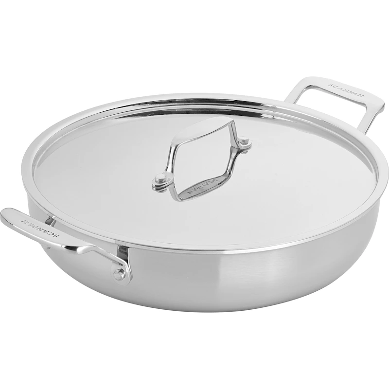 Tarjoilupannu Kannella Ø28 cm, Ruostumaton Teräs