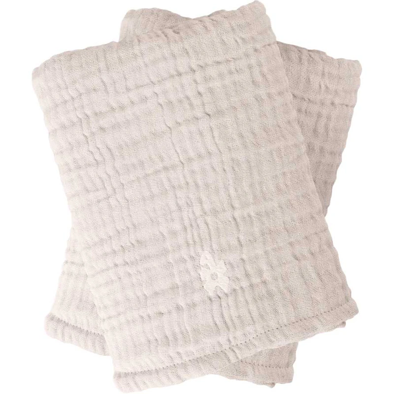 Muslin Nursing Towel 2-pack, Birchbark Rose