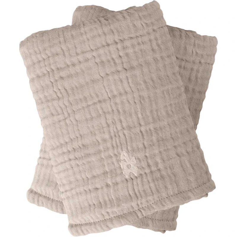Muslin Imetyspyyhe 2 kpl:n pakkaus, Jetty Beige
