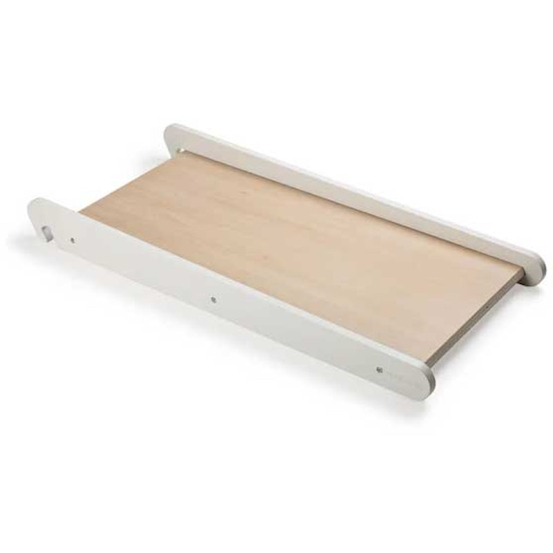 2-in-1 Dia Sebra Sängylle, Classic White