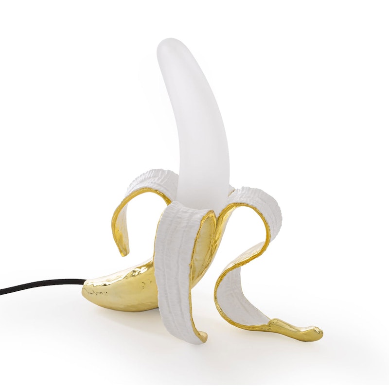 Banana Lamp Louie, Valkoinen/ Kulta