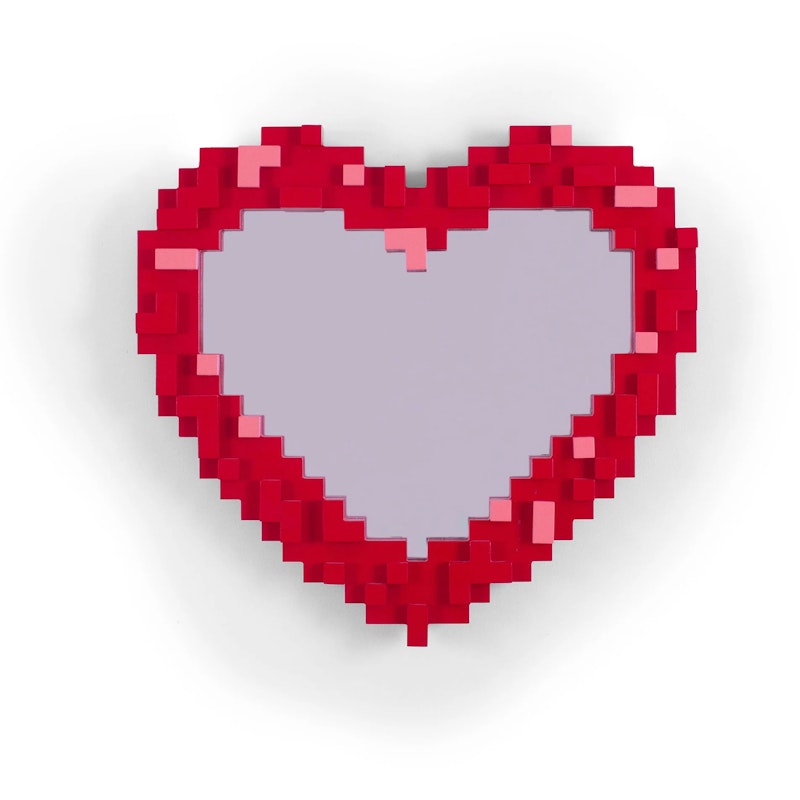 Pixel Heart Peili, Punainen