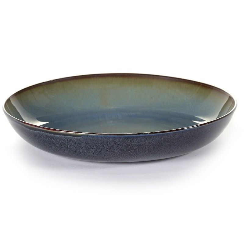 Pasta Plate D23 H4, Smoky Blue/Dark Blue