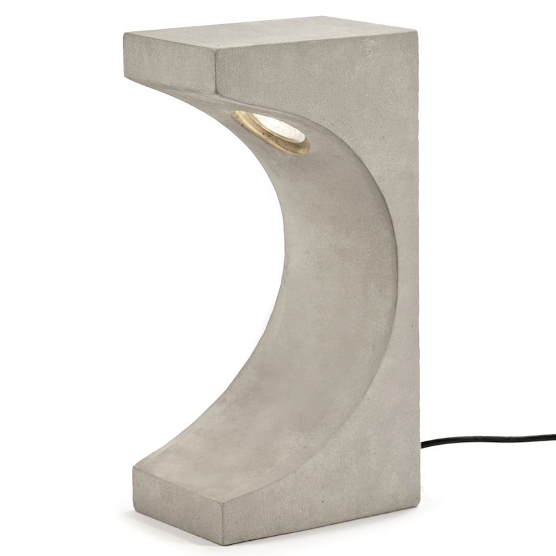 Tangent Concrete Pöytävalaisin H33 cm, Beige