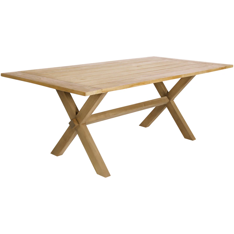 Colonial Ruokapöytä Outdoor Teak, 100x200 cm