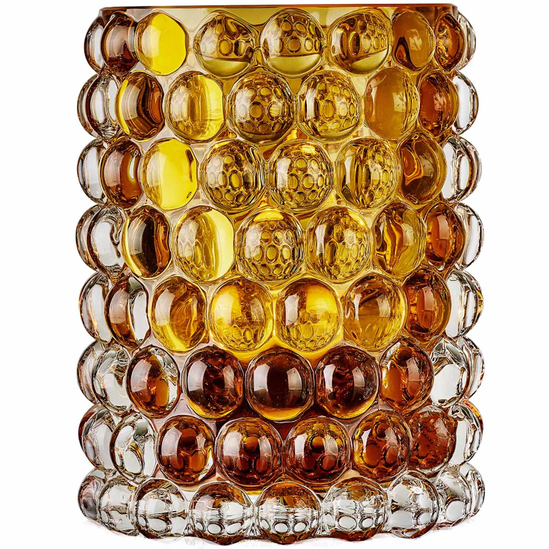 Hurricane Boule Kynttilänjalka Large 18 cm, Amber