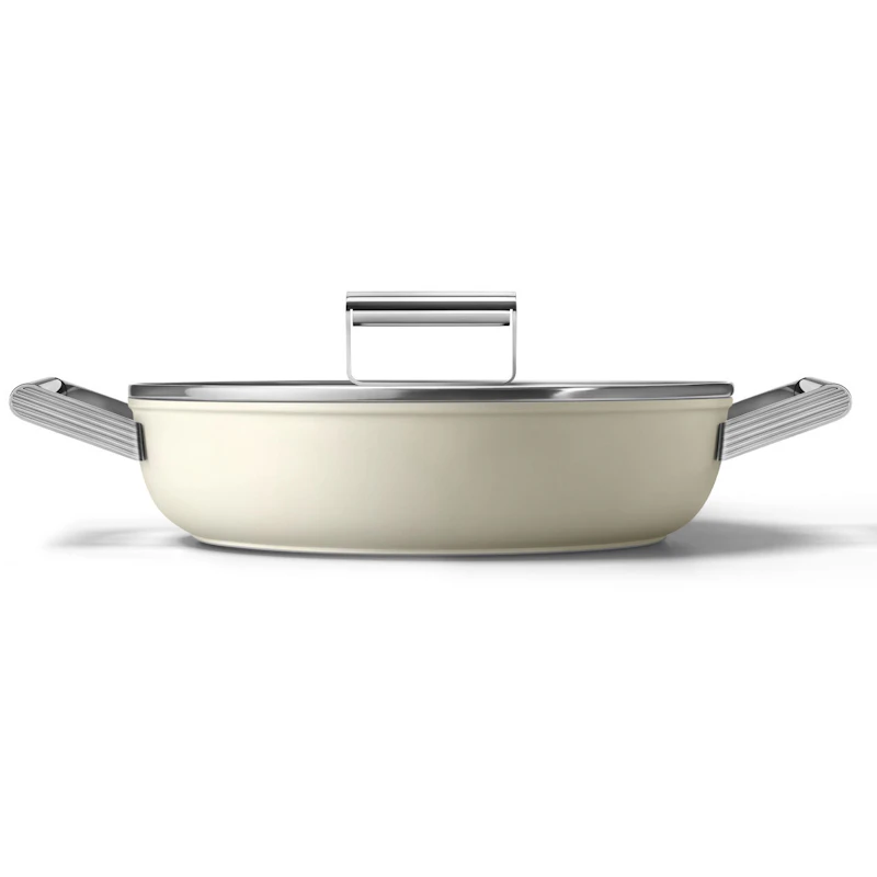 DPF2812CRM Sauté-Pannu 28 cm, Kermanvalkoinen