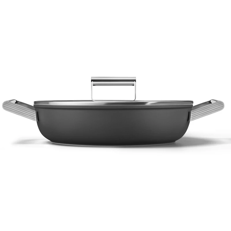DPF2812BLM Sauté-Pannu 28 cm, Musta