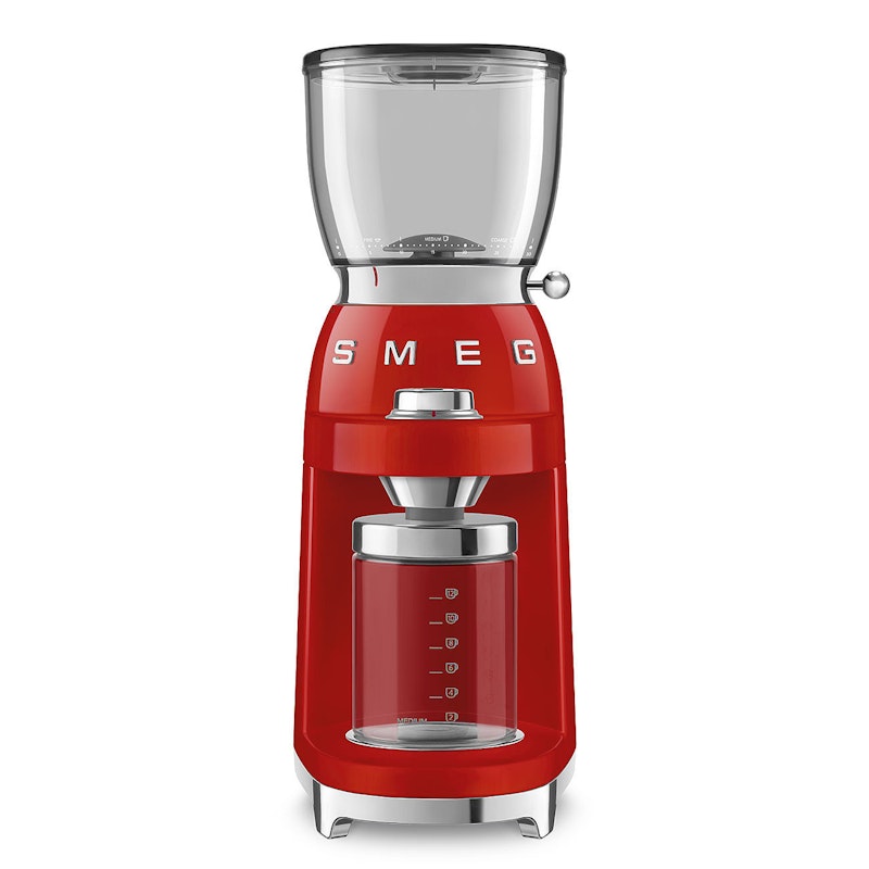 Smeg Coffee Grinder, Red