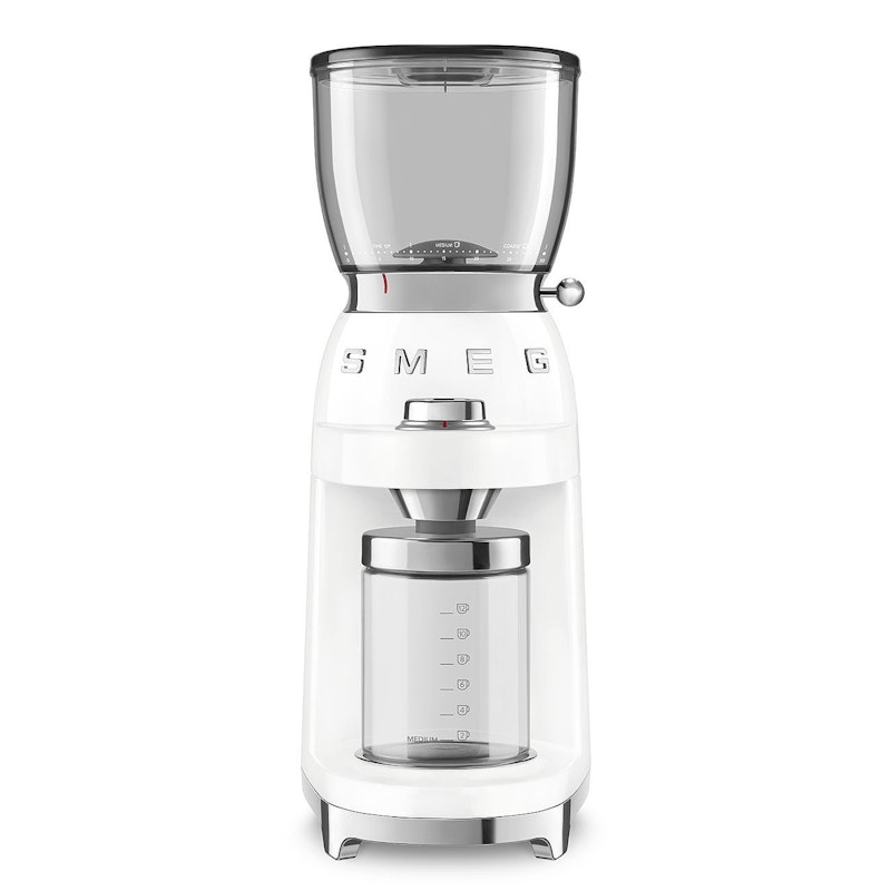 Smeg Coffee Grinder, White