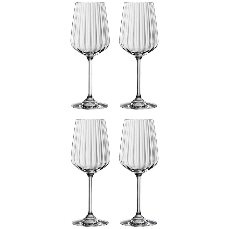 Lifestyle White Wine Glass 44 cl, 4 Pcs